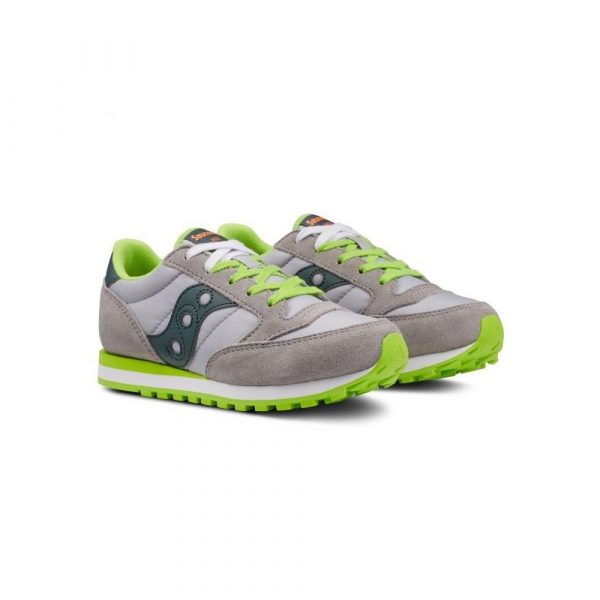 SAUCONY – Scarpe BAMBINO JAZZ ORIGINAL GRIGIO/VERDE