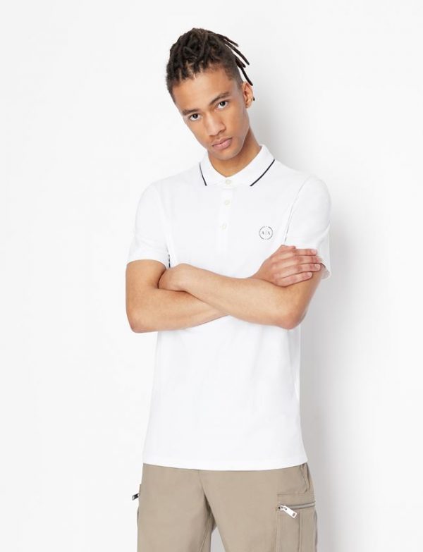 ARMANI EXCHANGE – Polo in jersey stretch