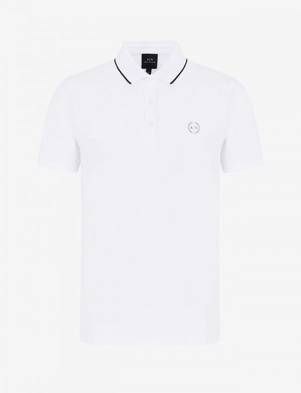 ARMANI EXCHANGE – Polo in jersey stretch
