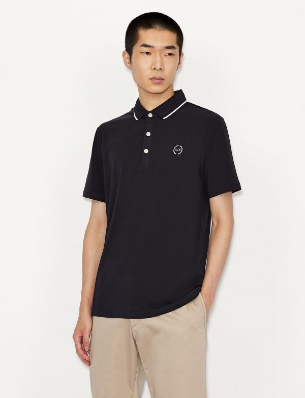ARMANI EXCHANGE – Polo in jersey stretch