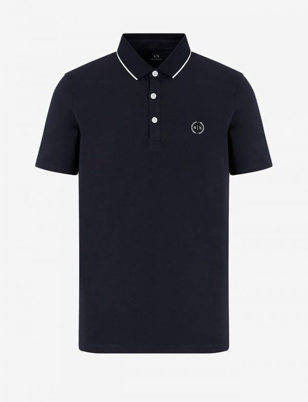 ARMANI EXCHANGE – Polo in jersey stretch