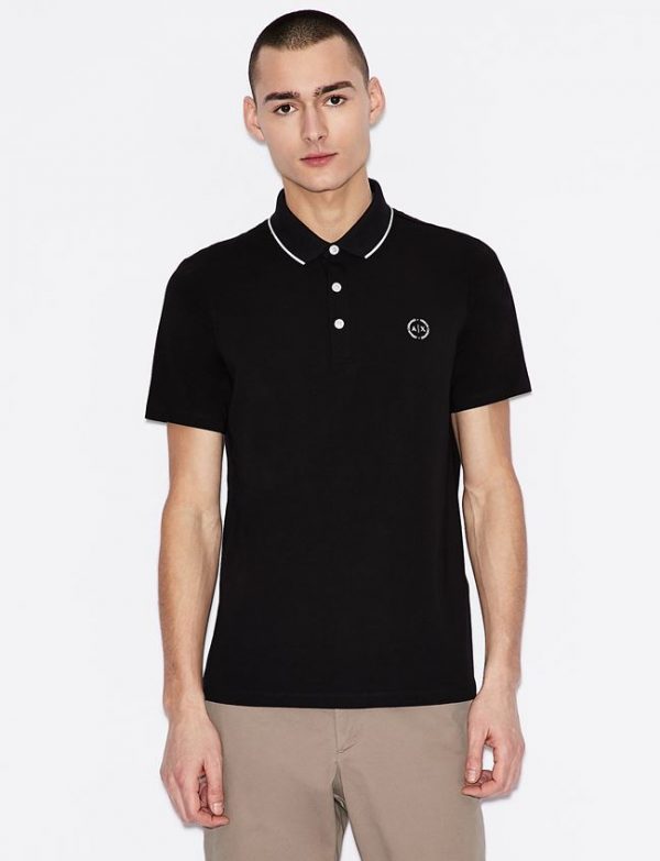 ARMANI EXCHANGE – Polo in jersey stretch