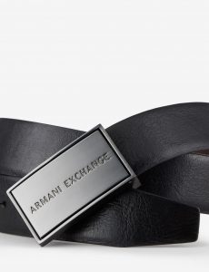 ARMANI EXCHANGE – Cintura in pelle stampata