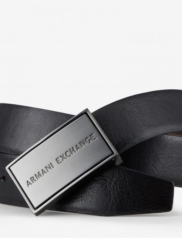 ARMANI EXCHANGE – Cintura in pelle stampata