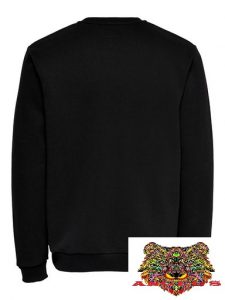ONLY&SONS – FELPA GIROCOLLO Nera