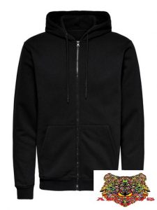 ONLY&SONS – FELPA CON CAPPUCCIO E ZIP