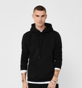 ONLY&SONS – FELPA CON CAPPUCCIO