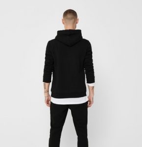ONLY&SONS – FELPA CON CAPPUCCIO