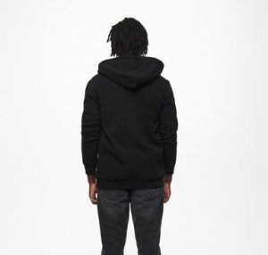 ONLY&SONS – FELPA CON CAPPUCCIO E ZIP