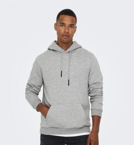 ONLY&SONS – FELPA CON CAPPUCCIO