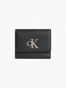 CALVIN KLEIN – Portafoglio Donna a Tre Ante Riciclato Nero