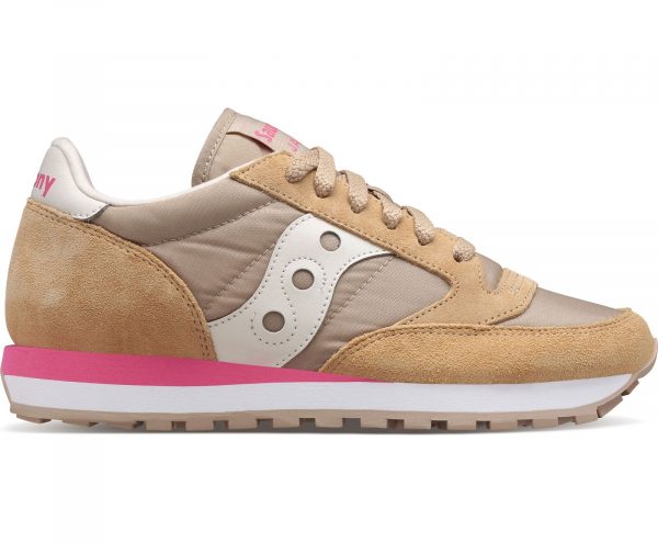 SAUCONY – Scarpe DONNA JAZZ ORIGINAL BEIGE/ROSA
