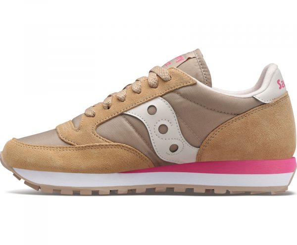 SAUCONY – Scarpe DONNA JAZZ ORIGINAL BEIGE/ROSA