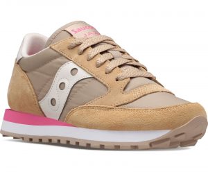 SAUCONY – Scarpe DONNA JAZZ ORIGINAL BEIGE/ROSA