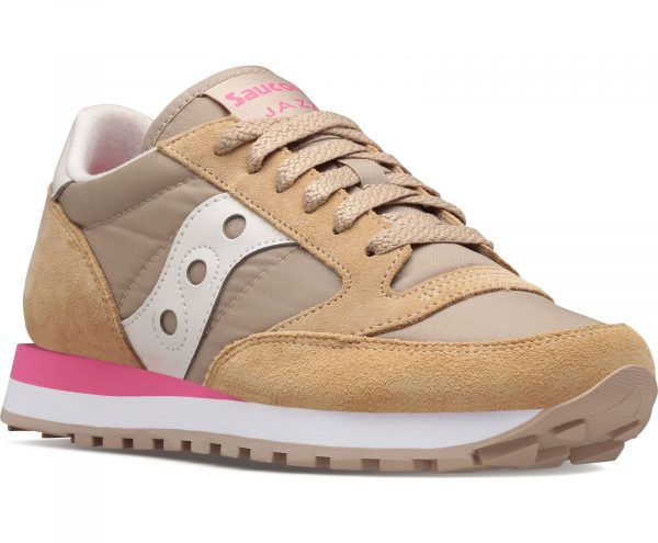 SAUCONY – Scarpe DONNA JAZZ ORIGINAL BEIGE/ROSA