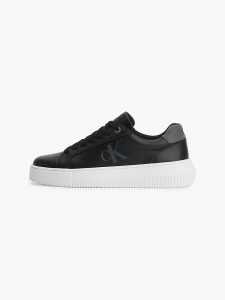 CALVIN KLEIN – Scarpe Donna in Pelle Bianco – Nero