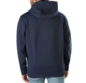TOMMY HILFIGER – Felpa UOMO CON CAPPUCCIO E LOGO STAMPATO