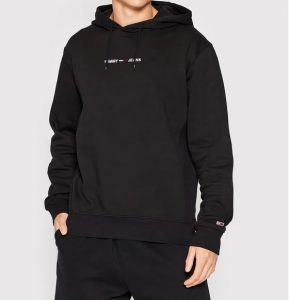 TOMMY HILFIGER – Felpa UOMO CON CAPPUCCIO TJM LINEAER LOGO