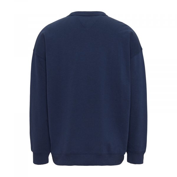TOMMY HILFIGER – FELPA STILE COLLEGE Con LOGO RICAMATO