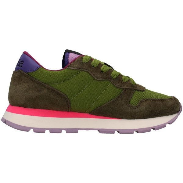 SUN68 – SCARPE DONNA ALLY NYLON SOLID Oliva