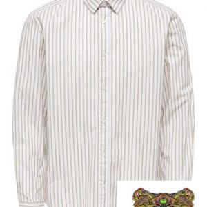 ONLY & SONS – Camicia UOMO A RIGHE Beige
