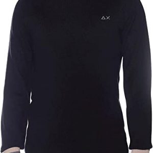SUN68 – Maglia Uomo Round Cuffs Stripes