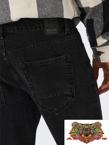 ONLY&SONS – Jeans NERO UOMO