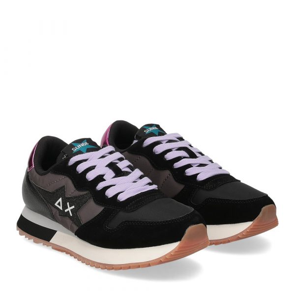 SUN68 – SCARPE Donna STARGIRL NYLON GLITTER NERO