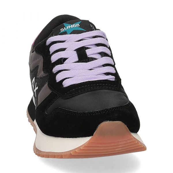SUN68 – SCARPE Donna STARGIRL NYLON GLITTER NERO