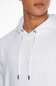 CALVIN KLEIN  – Felpa CON CAPPUCCIO E LOGO