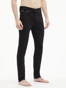 CALVIN KLEIN – Jeans SKINNY NERO UOMO