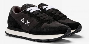 SUN68 – SCARPE DONNA ALLY NYLON SOLID Nero