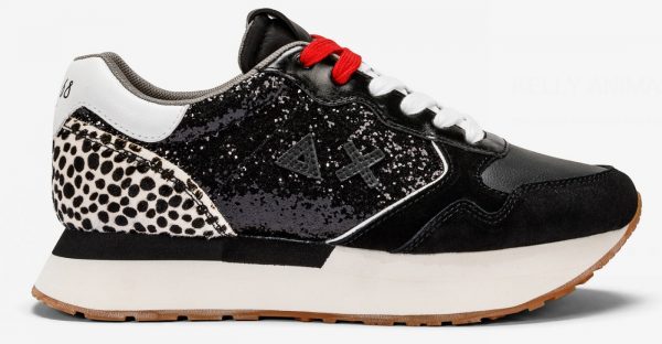 SUN68 – SCARPE Donna KELLY ANIMAL NERO