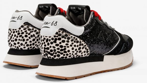 SUN68 – SCARPE Donna KELLY ANIMAL NERO