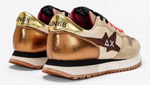 SUN68 – SCARPE Donna STARGIRL NYLON GLITTER BEIGE