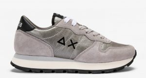 SUN68 – SCARPE DONNA ALLY NYLON SOLID Argento