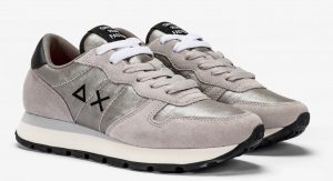 SUN68 – SCARPE DONNA ALLY NYLON SOLID Argento