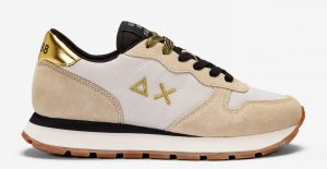 SUN68 – SCARPE Donna ALLY GOLD BIANCO PANNA