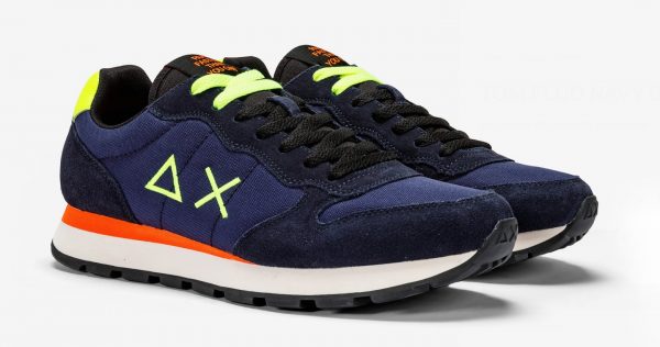 SUN68 – Scarpe UOMO TOM FLUO NAVY BLUE