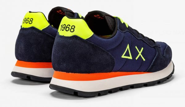 SUN68 – Scarpe UOMO TOM FLUO NAVY BLUE