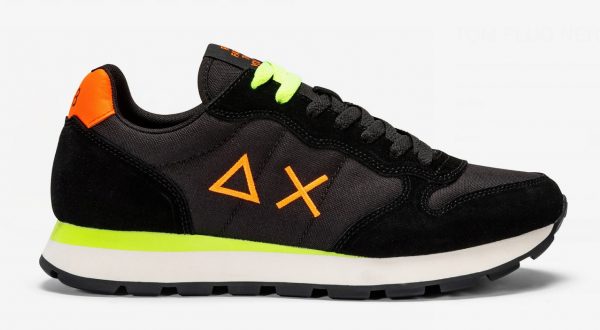 SUN68 – Scarpe UOMO TOM FLUO NERO