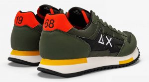 SUN68 – Scarpe UOMO NIKI SOLID MILITARE SCURO