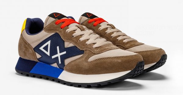 SUN68 – Scarpe Uomo Jaki Solid Beige Scuro