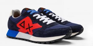 SUN68 – Scarpe Uomo Jaki Solid Navy Blue