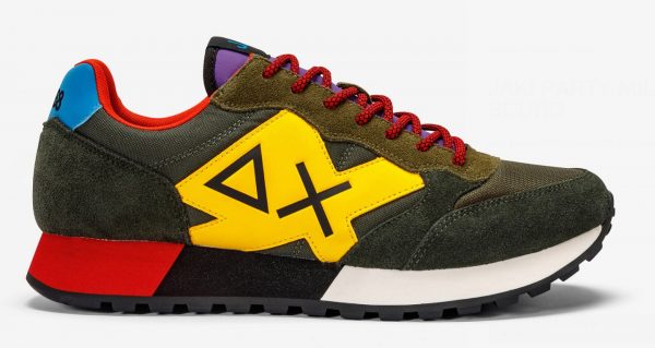 SUN68 – Scarpe UOMO JAKI PARTY MILITARE SCURO