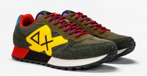 SUN68 – Scarpe UOMO JAKI PARTY MILITARE SCURO