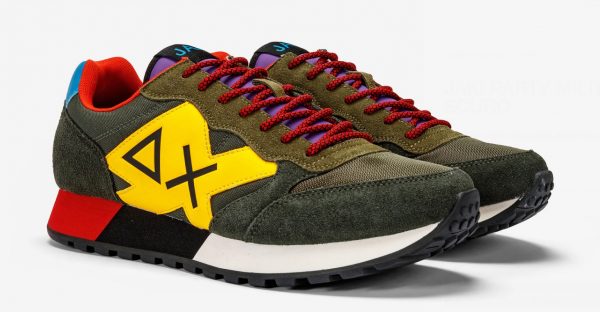 SUN68 – Scarpe UOMO JAKI PARTY MILITARE SCURO