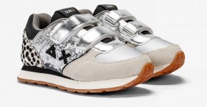 SUN68 – Scarpe Girl’s Kelly Animal (Baby) Argento