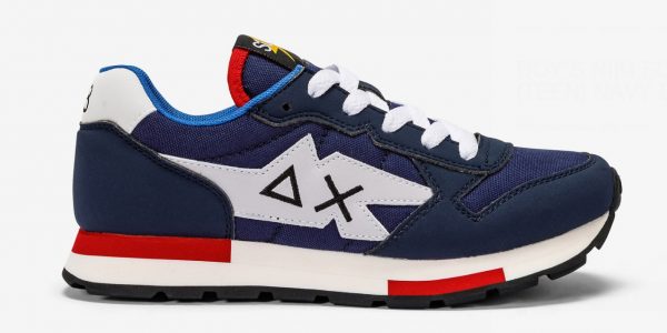 SUN68 – Scarpe Boy’s Niki Solid (Teen) Navy Blue