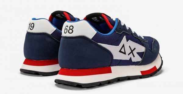 SUN68 – Scarpe Boy’s Niki Solid (Teen) Navy Blue